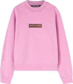 Толстовка Palm Angels GD Box Logo Crew &apos;Fuchsia/Black&apos;, розовый