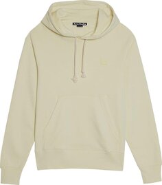 Толстовка Acne Studios Hooded Sweatshirt &apos;Vanilla Yellow&apos;, желтый