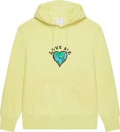 Худи Givenchy Classic Fit Print Hoodie &apos;Acid Yellow&apos;, желтый