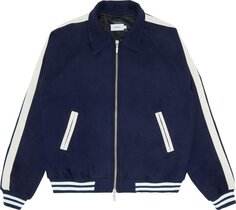 Бомбер Rhude Boys Signature Bomber &apos;Navy&apos;, синий