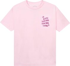 Футболка Anti Social Social Club Coral Crush T-Shirt &apos;Pink&apos;, розовый