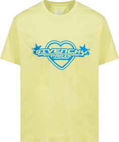 Футболка Givenchy Classic Fit Print T-Shirt &apos;Acid Yellow&apos;, желтый