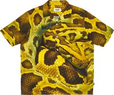 Рубашка Palace Snake Shirt &apos;Yellow&apos;, желтый