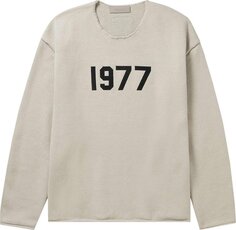 Свитер Fear of God Essentials Raw Edge Sweater &apos;Wheat&apos;, кремовый