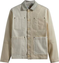 Куртка Kith Washed Canvas Willoughby Chore Jacket &apos;Sandrift&apos;, кремовый
