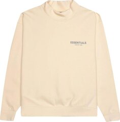 Пуловер Fear of God Essentials Pullover Mockneck &apos;Buttercream&apos;, кремовый