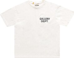 Футболка Gallery Dept. Souvenir Tee &apos;Cream&apos;, кремовый