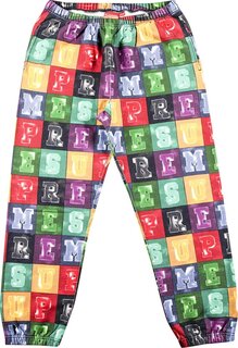 Спортивные брюки Supreme Blocks Sweatpant &apos;Multicolor&apos;, разноцветный