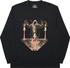 Лонгслив Palace Spooked Long-Sleeve &apos;Black&apos;, черный