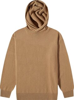 Джемпер Acne Studios Wool Hooded Jumper &apos;Light Brown&apos;, коричневый