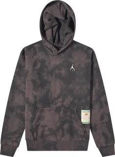 Худи Air Jordan x J Balvin Fleece Hoodie &apos;Flat Pewter&apos;, коричневый