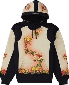 Толстовка Supreme x Jean Paul Gaultier Floral Print Hooded Sweatshirt &apos;Black&apos;, черный