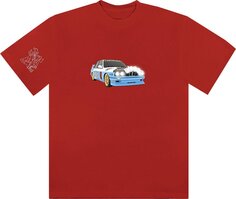 Футболка Cactus Jack by Travis Scott JACKBOYS Vehicle T-Shirt II &apos;Red&apos;, красный
