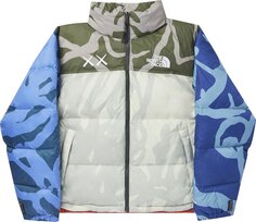 Куртка The North Face x KAWS Retro 1996 Nuptse Jacket &apos;Moonlight Ivory&apos;, кремовый