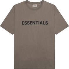 Футболка Fear of God Essentials Short-Sleeve Tee &apos;Taupe&apos;, загар