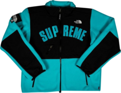Куртка Supreme x The North Face Arc Logo Denali Fleece Jacket &apos;Teal&apos;, бирюзовый