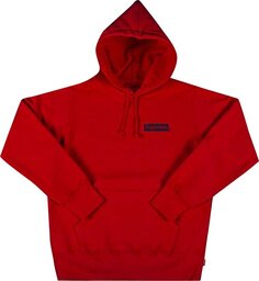 Толстовка Supreme Stop Crying Hooded Sweatshirt &apos;Red&apos;, красный