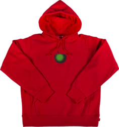 Толстовка Supreme Apple Hooded Sweatshirt &apos;Red&apos;, красный