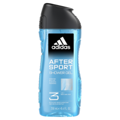 Adidas After Sport гель для душа для мужчин, 250 мл