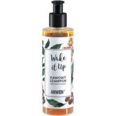 Anwen Wake It Up энзимно-кофейный шампунь для очищения волос, 200 мл