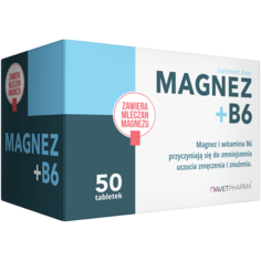 Avet Magnez+B6 биологически активная добавка, 50 таблеток/1 упаковка