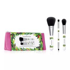 bareMinerals Limited Edition Face &amp; Brush Trio набор из трех кистей для макияжа, 1 комплект