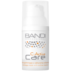 Bandi C-Active маска для лица гоммаж с активным витамином С, 30 мл
