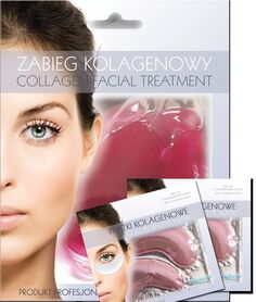 Beautyface Collagen набор: коллагеновая маска для лица, 1 шт. + увлажняющие коллагеновые патчи для глаз, 2 пары