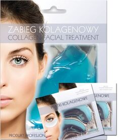 Beautyface Collagen комплект: новая маска для лица с морскими водорослями, 1 шт. + наглазники, 2 пары