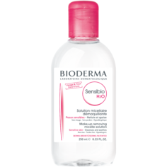 Bioderma Sensibio H2O мицеллярная жидкость для очищения лица и снятия макияжа, 250 мл