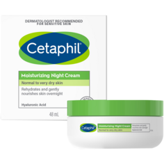 Cetaphil Увлажняющий ночной крем для лица, 48 мл