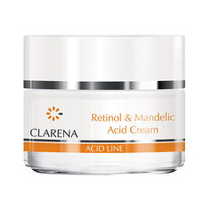 Clarena Acid Line крем для лица с миндальной кислотой и ретинолом, 50 мл