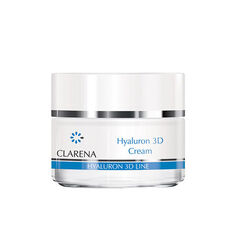 Clarena Hyaluron 3D Line увлажняющий крем для лица с 3 видами гиалуроновой кислоты, 50 мл