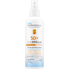 Dermedic Sunbrella Baby солнцезащитный спрей SPF50+, 150 мл