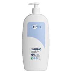 Derma Family мягкий шампунь для волос, 1000 мл