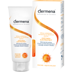 Dermena Sun Protect кондиционер для ослабленных волос, подвергшихся воздействию солнца, 200 мл