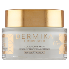 Dermika Gold 24k дневной и ночной крем для лица восстанавливающий молодость 65+, 50 мл