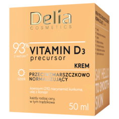 Delia Vitamina D3 дневной крем для лица против морщин, 50 мл