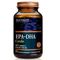 Doctor Life EPA-DHA Cardio биологически активная добавка, 60 капсул/1 упаковка