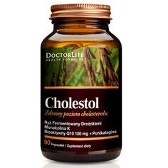 Doctor Life Cholestol пищевая добавка холестерин монаколин К с Co-Q10 10мг, 90 капс./1 уп.