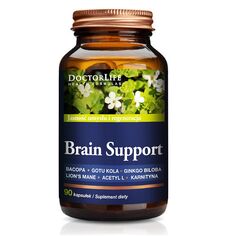 Doctor Life Brain Support пищевая добавка ясность ума и регенерация, 90 капс./1 уп.