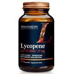 Doctor Life Lycopene пищевая добавка ликопин 15мг экстракт томата, 60 капс./1 уп.