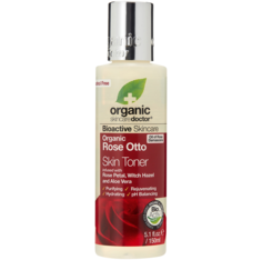 Dr.Organic Bioactive Skincare Rose Otto тоник для лица с розовым маслом, 150 мл