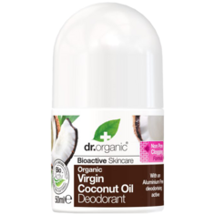 Dr.Organic шариковый дезодорант с органическим кокосовым маслом, 50 мл