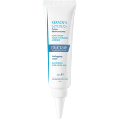 Ducray Keracnyl Glycolic Разблокирующий крем для лица, 30 мл