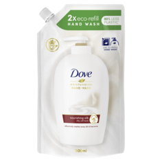 Dove Fine Silk запас жидкого мыла, 500 мл