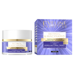 Eveline Cosmetics Retinol&amp;Niacynamid моделирующий крем для лица 60+ на ночь, 50 мл