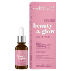 Eveline Cosmetics Beauty&amp;Glow осветляющая сыворотка для лица, 18 мл