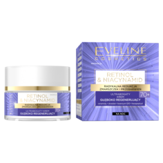 Eveline Cosmetics Retinol&amp;Niacynamid регенерирующий крем для лица 70+ на ночь, 50 мл