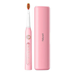 FairyWill FW-507 Plus Pink комплект: звуковая зубная щетка для чистки зубов + защитный чехол 1 шт + транспортировочный кейс 1 шт + насадки для звуковой зубной щетки 8 шт.